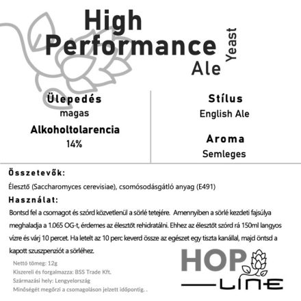 Brewline High Performance Ale / Nottingham
