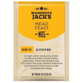 Mangrove Jack's M05 Mead yeast 