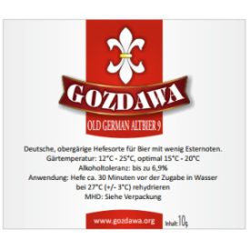 Gozdawa Old German Altbier 10g