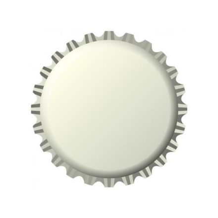 Crown caps 100pc - white - oxigen scavanger