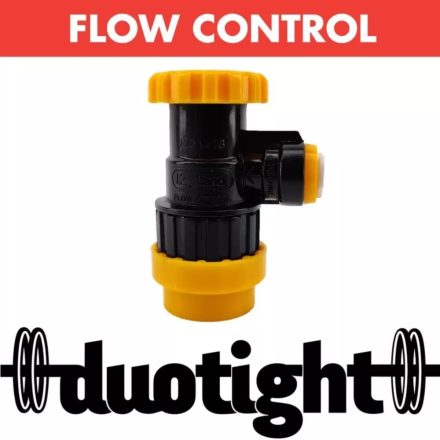 Duotight 8mm x Flow Control Ball Lock Disconnect - Liquid
