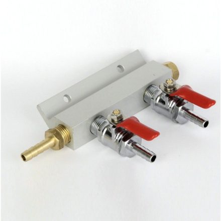 Kegland szén-dioxid elosztó 2 utas