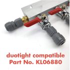 Kegland szén-dioxid elosztó 3 utas