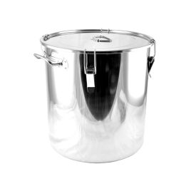   50L stainless steel badell for mashing and fermenting - light version