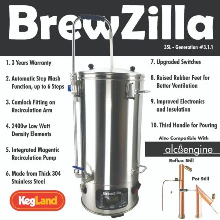 Brewzilla GEN3.1.1 35L - PRE-SALE