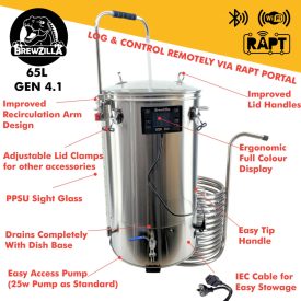 Brewzilla GEN4.1 65L sörfőzőgép