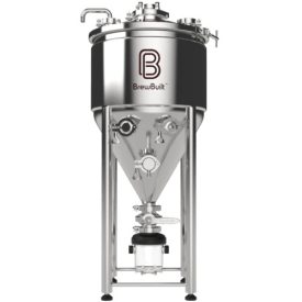   53L BrewBuilt X2 - Jacketed Stainless Steel Conical Unitank Fermenter Kit