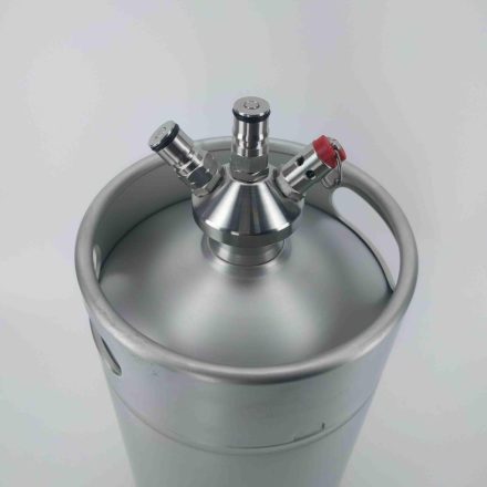 Mini KEG – Ball Lock csapolófej 8 mm-es szilikoncsővel