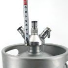 Mini KEG – Ball Lock csapolófej 8 mm-es szilikoncsővel
