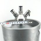 Mini KEG – Ball Lock csapolófej 8 mm-es szilikoncsővel