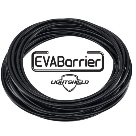 Black Lightshield EVABarrier 3mm ID x 6.35mm OD - 1m