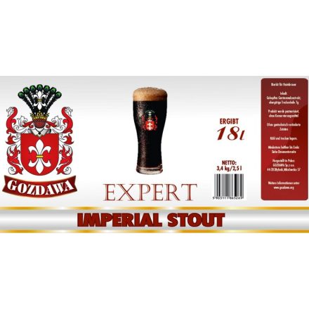 Gozdawa Expert Imperial Stout Kit 23L