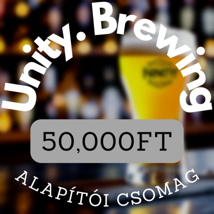 Unity Brewing alapítói csomag 50000ft 