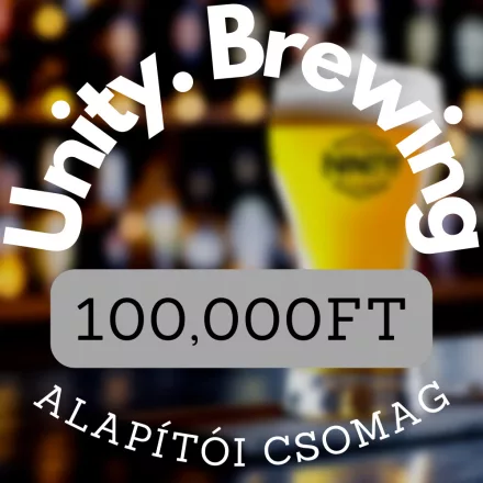 Unity Brewing alapítói csomag 100000ft