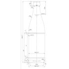 20db Vichy 500 LW sörösüveg - barna